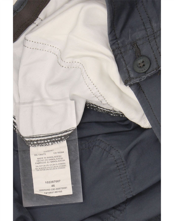 LEE Mens Cargo Shorts W46 3XL Navy Blue Cotton Vintage Lee and Second-Hand Lee from Messina Hembry 