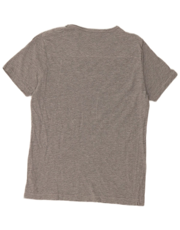 French Connection Womens T-Shirt Top UK 14 Large Grey