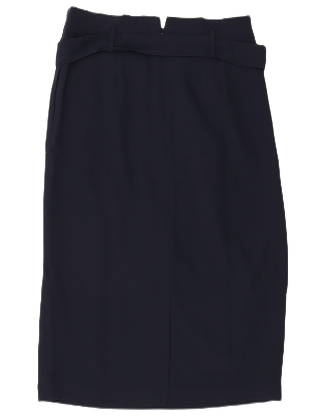 Boden Womens Midi Pencil Skirt UK 14 Large W32  Navy Blue Polyester