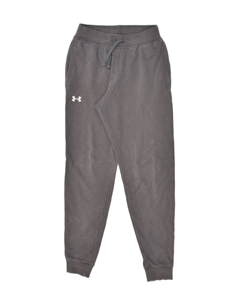 UNDER ARMOUR Mens Tracksuit Trousers Joggers Medium Grey Cotton | Vintage Under Armour | Thrift | Second-Hand Under Armour | Used Clothing | Messina Hembry 