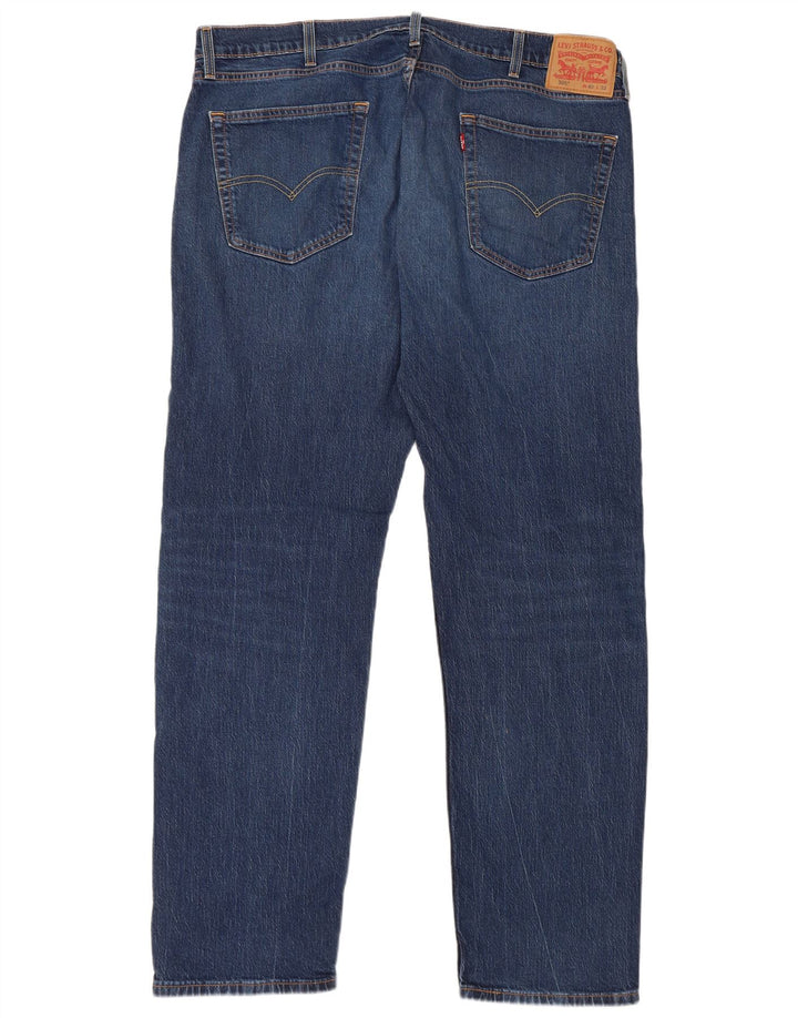 Levi's Mens 505 Straight Jeans W40 L22 Blue Cotton