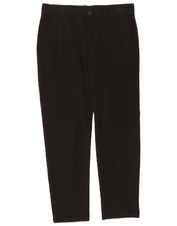 Zara Mens Slim Chino Trousers EU 38 Small W30 L28 Black