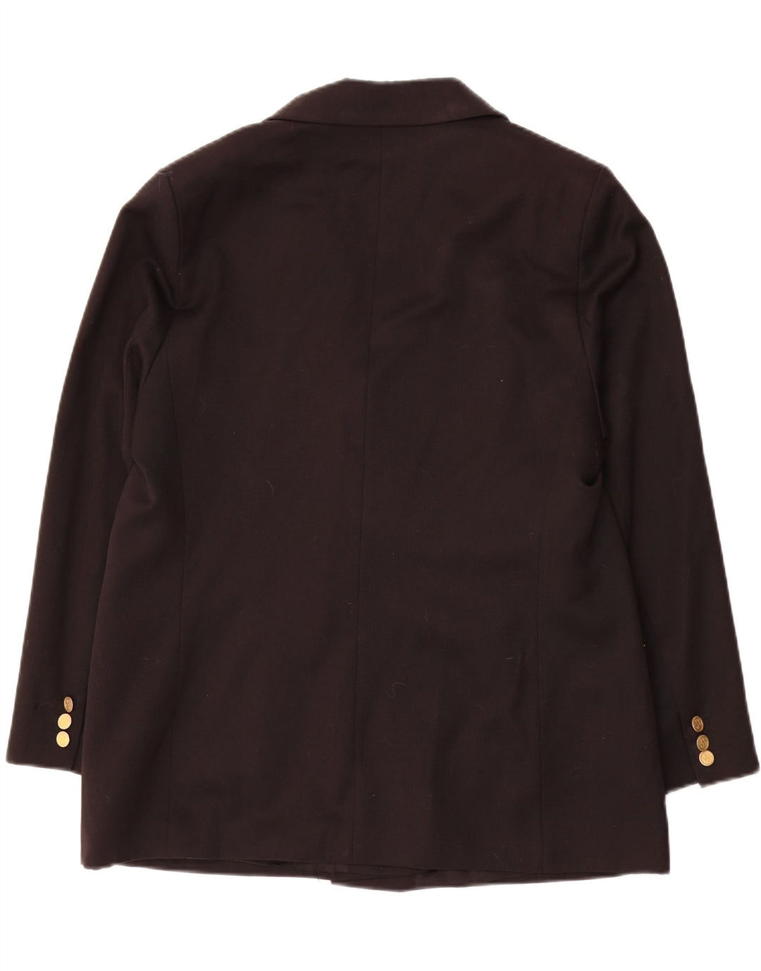 Marks & Spencer Womens Double Breasted Blazer Jacket UK 16 Large Black