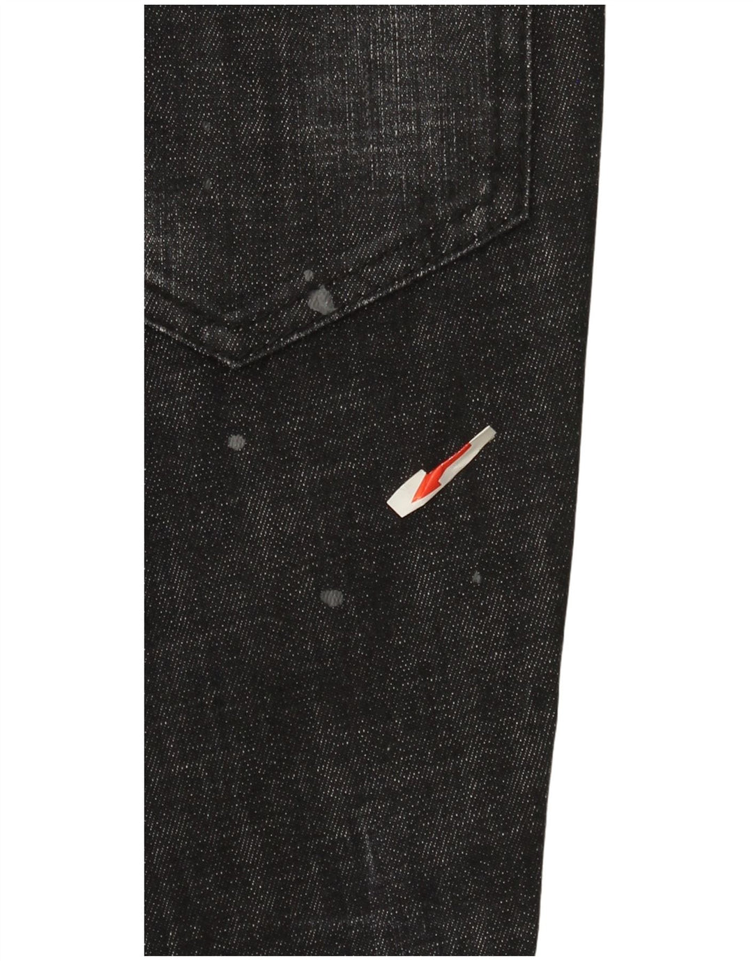Dsquared2 Womens Straight Jeans IT 44 Medium W30 L26 Black Cotton
