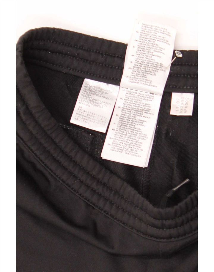 Adidas Womens Tracksuit Trousers UK 10 Small Black Polyester