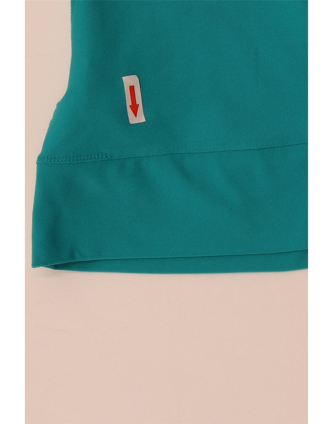 Nike Womens Dri Fit Vest Top UK 8/10 Small Turquoise Polyester