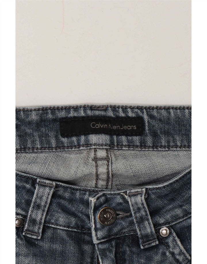 Calvin Klein Womens Slim Jeans W28 L28 Blue