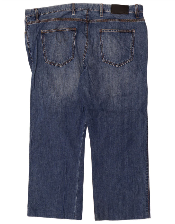 Marks & Spencer Mens Autograph Straight Jeans W42 L27 Blue Cotton