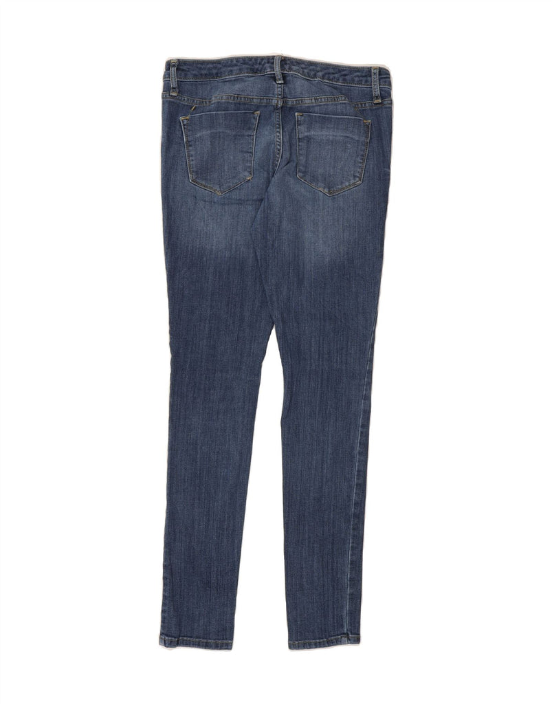 MOSSIMO Womens Low Waist Skinny Jeans US 6 Medium W28 L28 Blue Cotton Vintage Mossimo and Second-Hand Mossimo from Messina Hembry 