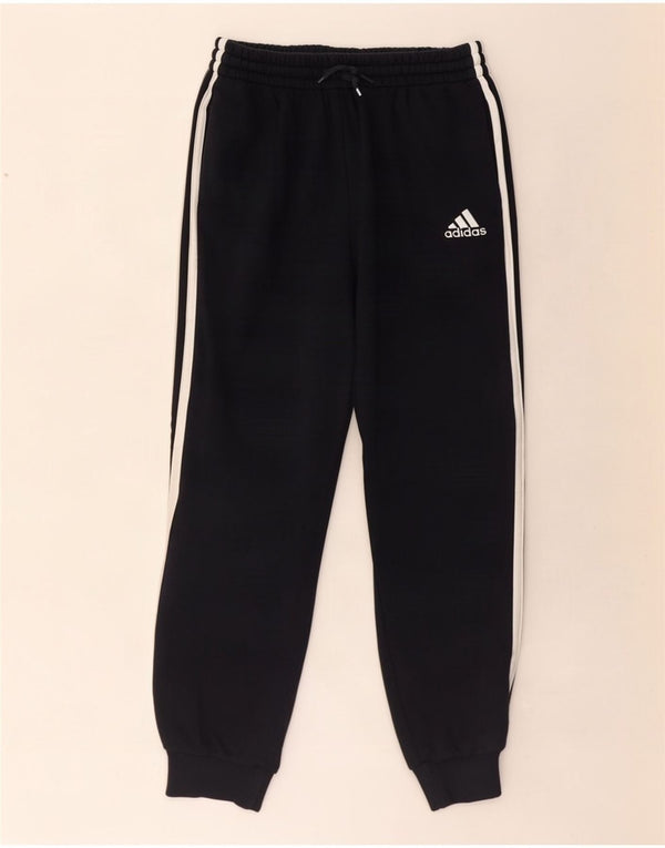 Adidas Mens Tracksuit Trousers Joggers Medium Navy Blue Cotton