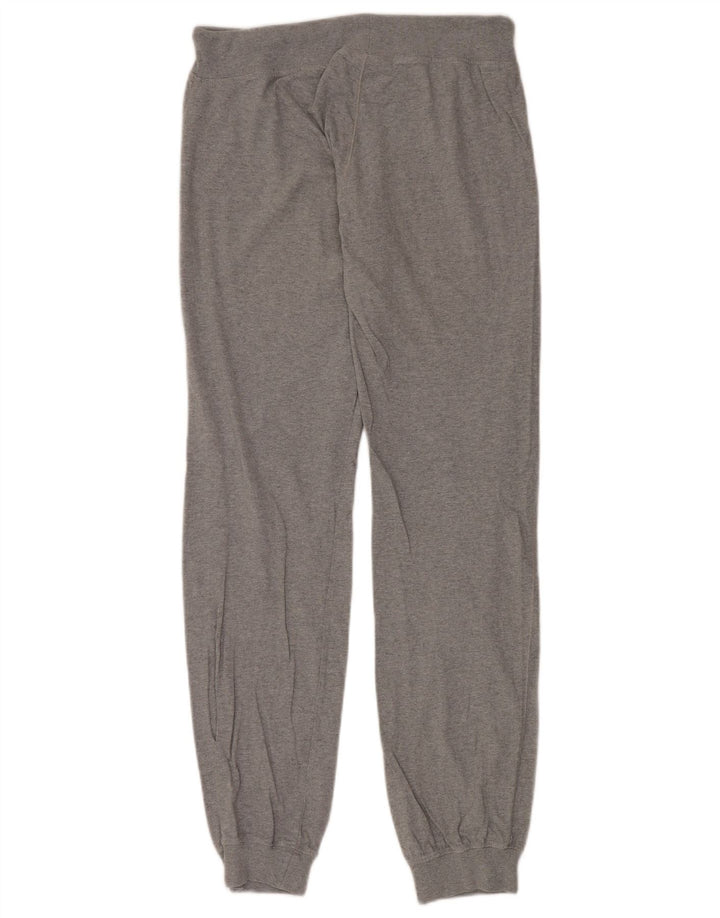 CHAMPION Womens Tracksuit Trousers Joggers UK 16 Large Grey Cotton