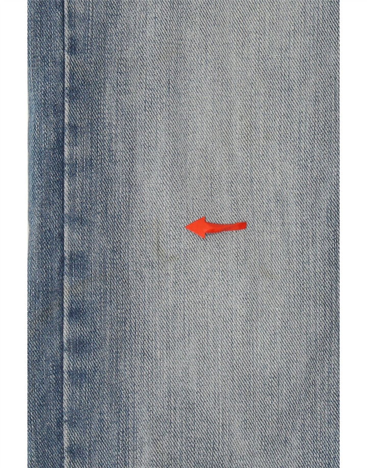 Lee Mens Daren Straight Jeans W34 L32 Blue Cotton