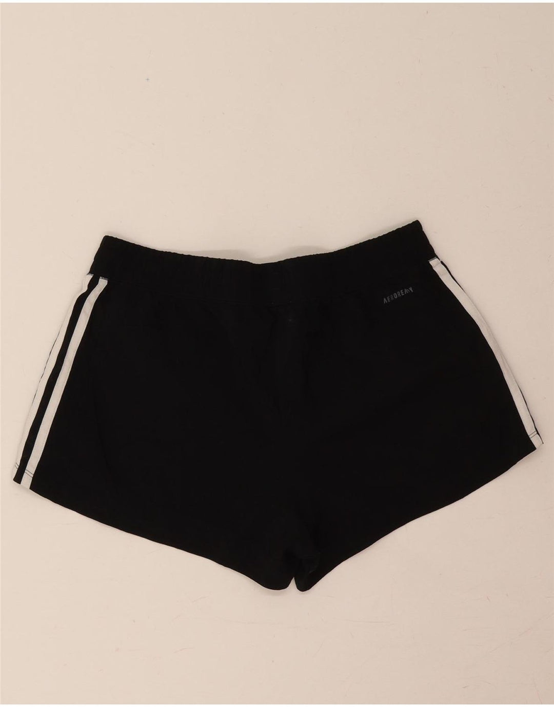 Adidas Womens Aeroready Sport Shorts UK 12/14 Medium  Black Polyester