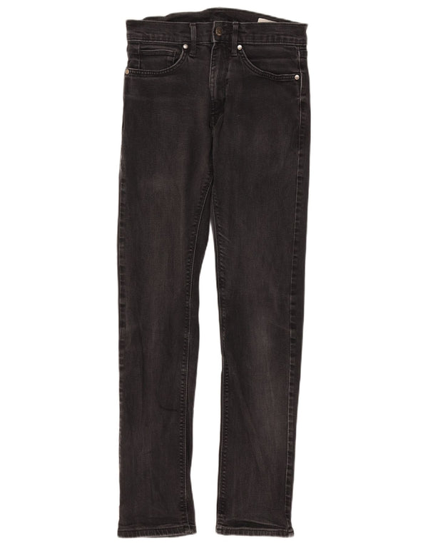 Marks & Spencer Mens Skinny Jeans W28 L30 Black Cotton