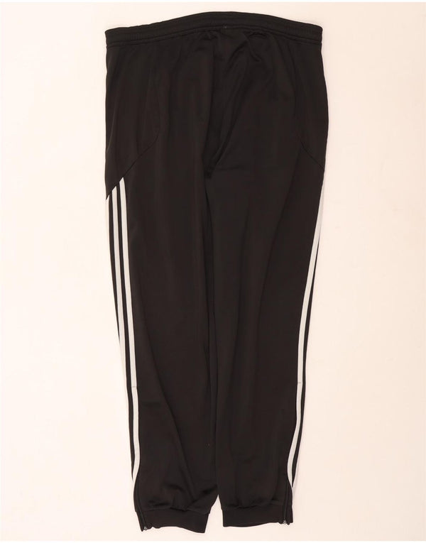 Adidas Mens Tracksuit Trousers Joggers UK 44/46 Large  Black Polyester