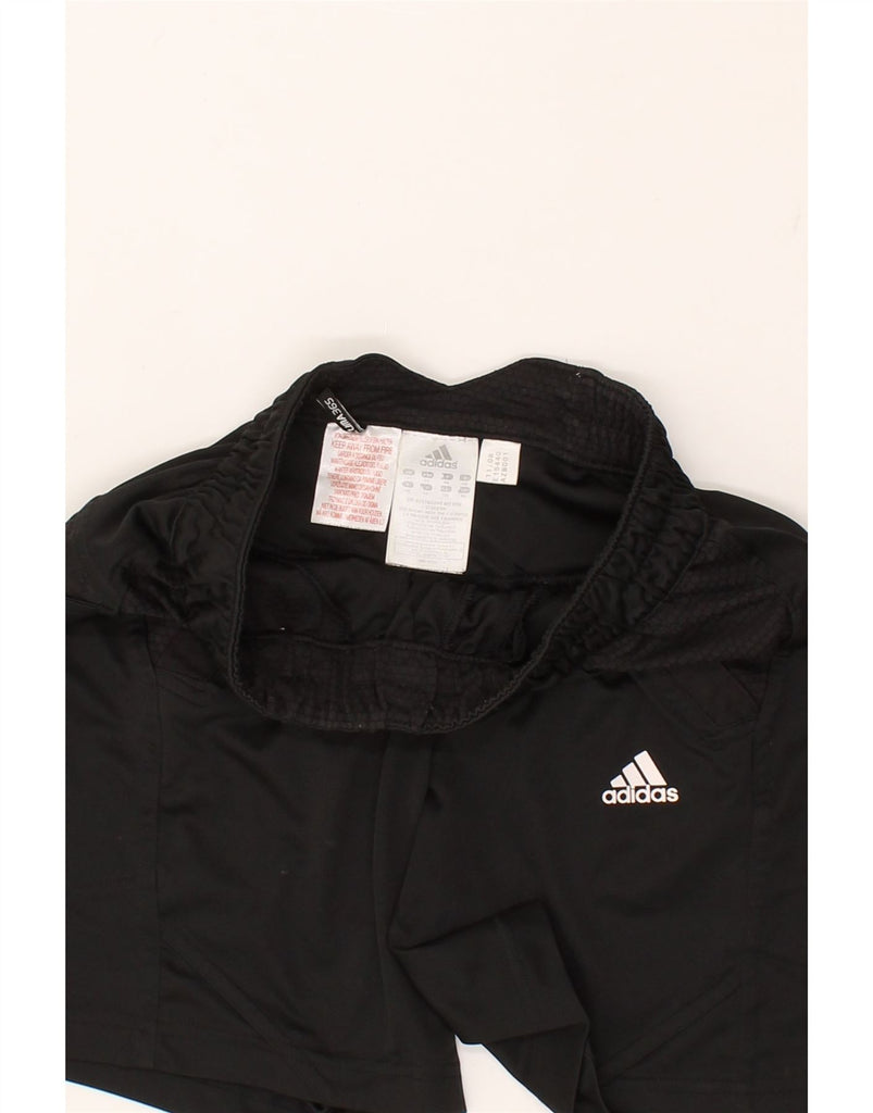 ADIDAS Boys Clima 365 Sport Shorts 7-8 Years Black Polyester | Vintage Adidas | Thrift | Second-Hand Adidas | Used Clothing | Messina Hembry 