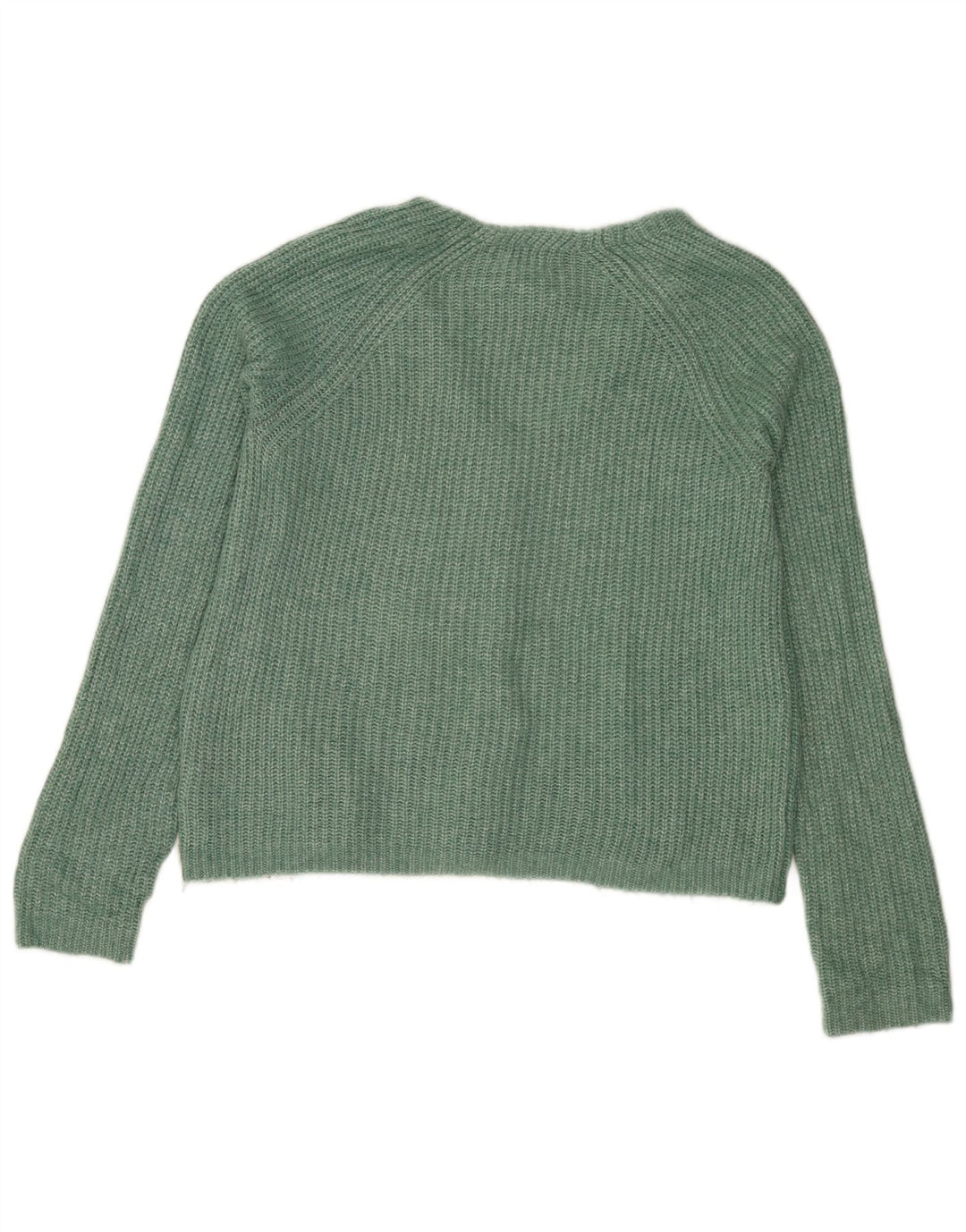 Fat Face Womens Oversized Cardigan Sweater UK 8 Small Green Nylon