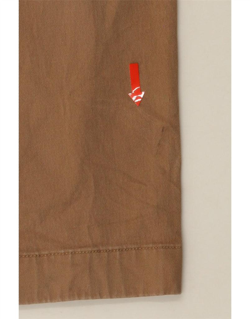 J. CREW Mens Straight Chino Trousers W32 L30 Brown Cotton Vintage J. Crew and Second-Hand J. Crew from Messina Hembry 
