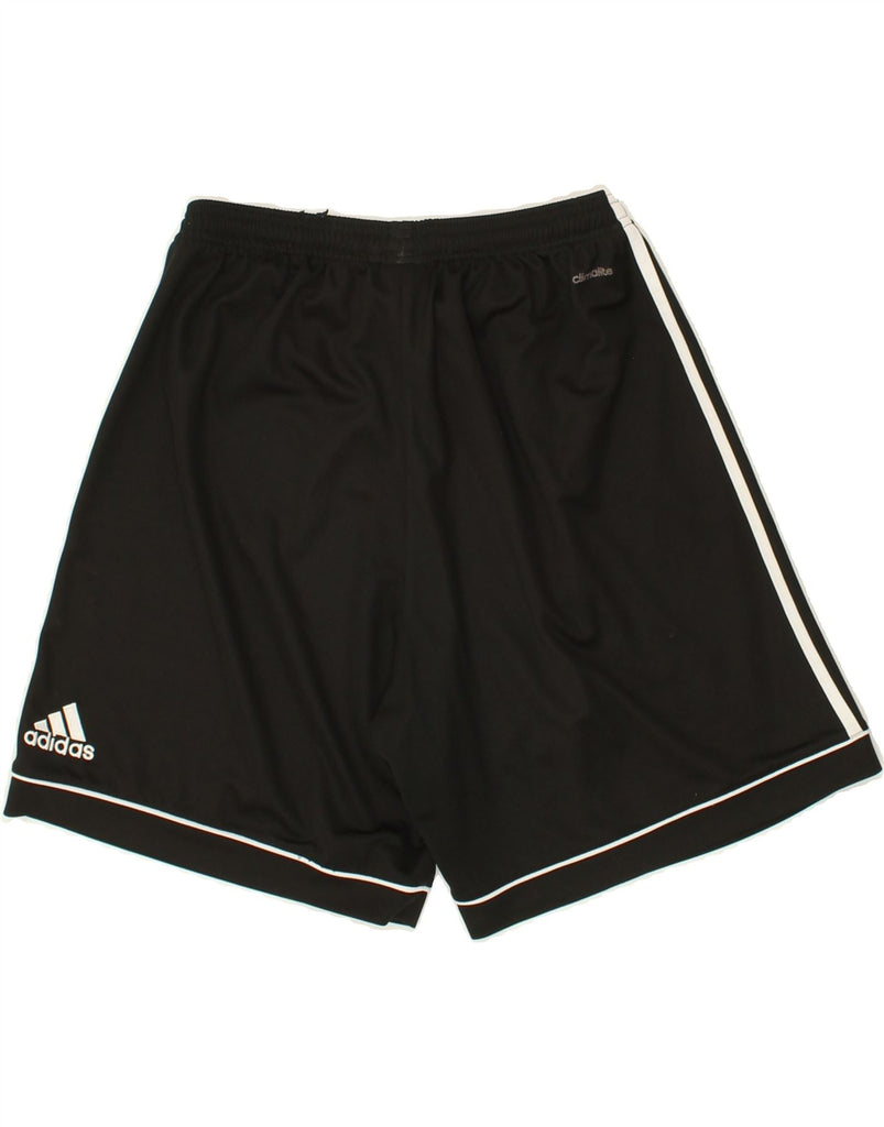 ADIDAS Mens Climalite Sport Shorts Large Black Polyester | Vintage Adidas | Thrift | Second-Hand Adidas | Used Clothing | Messina Hembry 