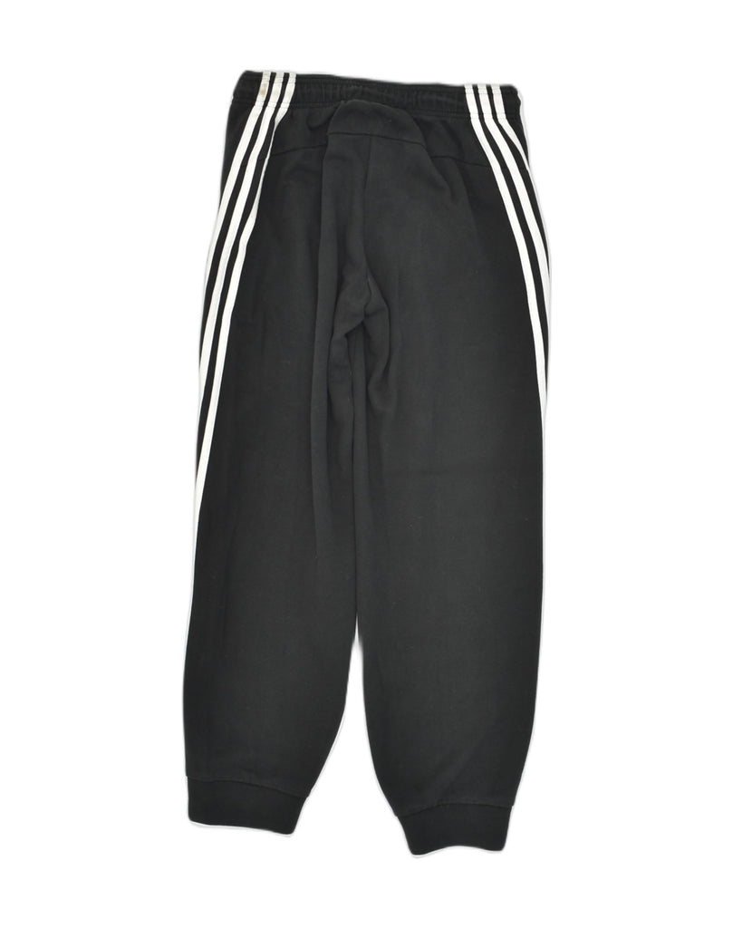 ADIDAS Womens Tracksuit Trousers Joggers UK 8/10 Small Black Cotton | Vintage Adidas | Thrift | Second-Hand Adidas | Used Clothing | Messina Hembry 