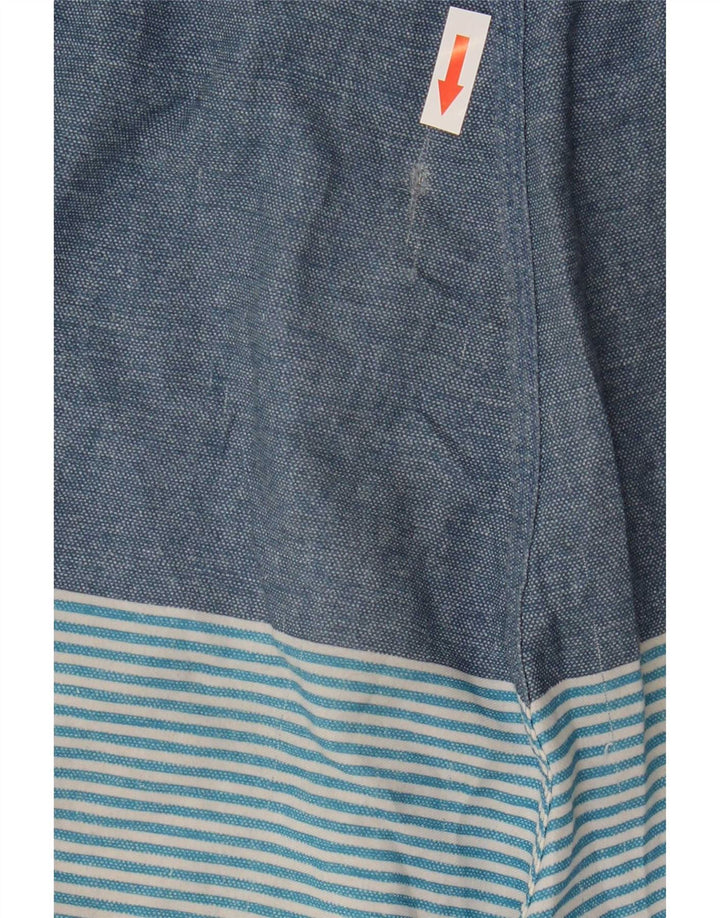 Rip Curl Mens Swimming Shorts Large Blue Striped
