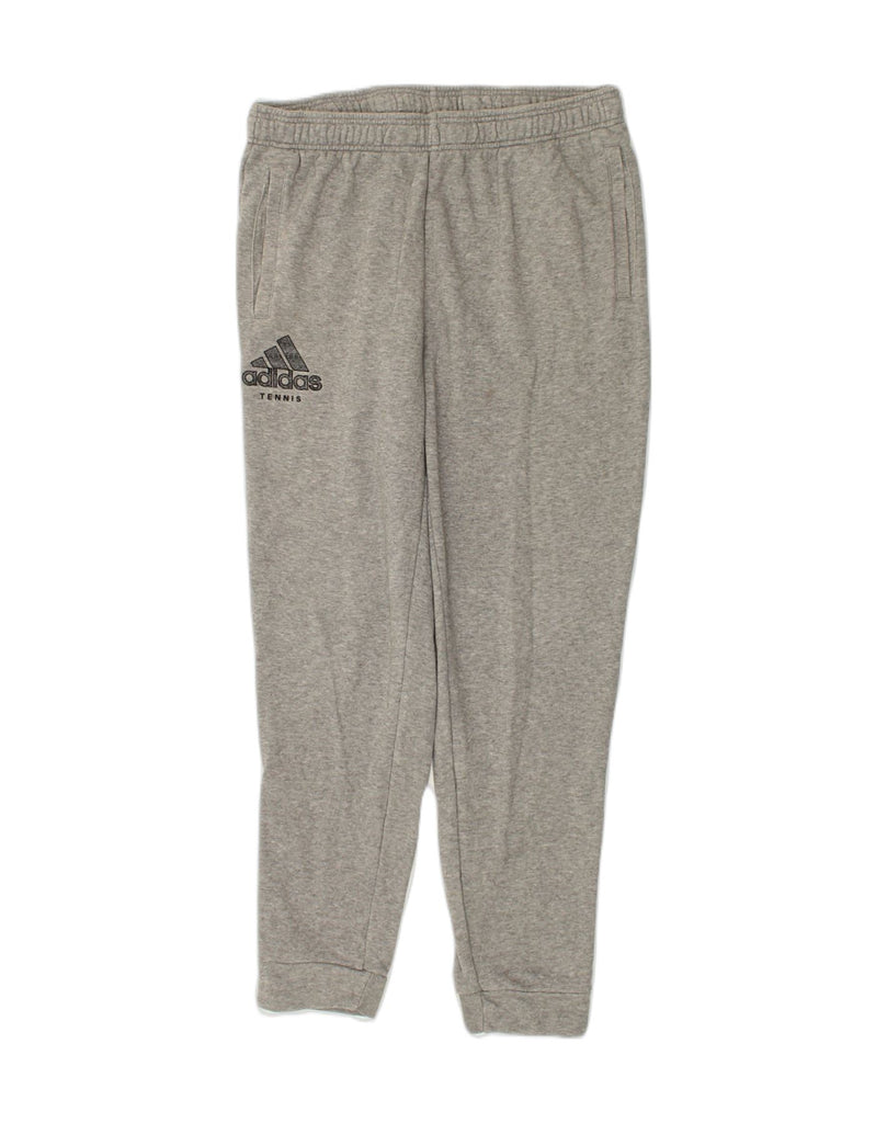 ADIDAS Womens Tracksuit Trousers Joggers XL Grey Cotton | Vintage Adidas | Thrift | Second-Hand Adidas | Used Clothing | Messina Hembry 