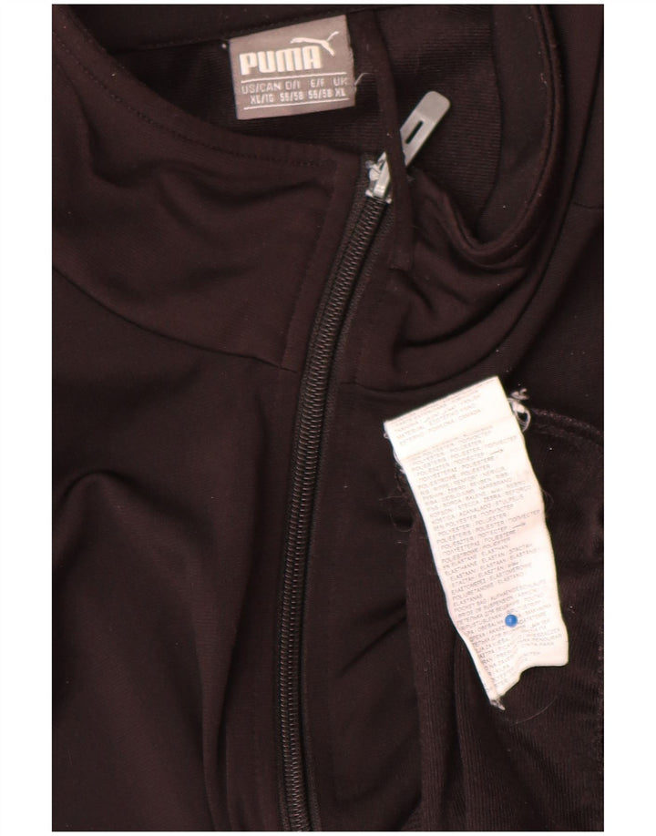 Puma Mens Tracksuit Top Jacket XL Black Polyester
