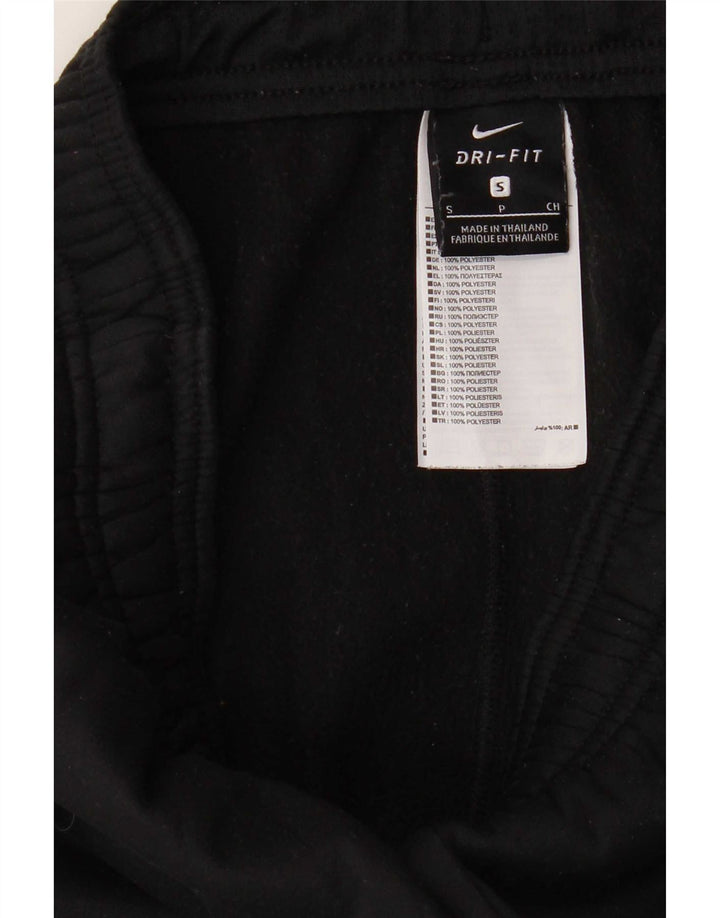 Nike Mens Tracksuit Trousers Small Black Polyester