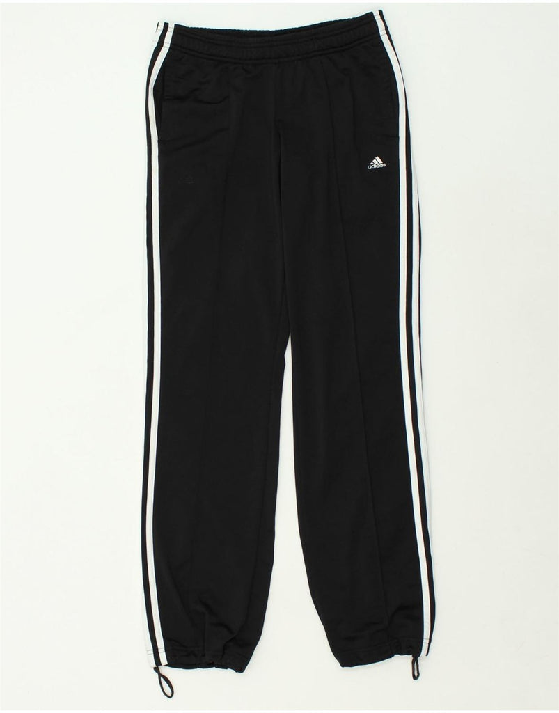 ADIDAS Womens Tracksuit Trousers Joggers UK 4/6 XS Black Polyester | Vintage Adidas | Thrift | Second-Hand Adidas | Used Clothing | Messina Hembry 