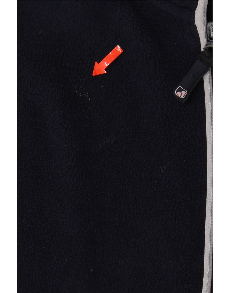 ELLESSE Girls Fleece Gilet 14-15 Years Navy Blue Polyester Vintage Ellesse and Second-Hand Ellesse from Messina Hembry 