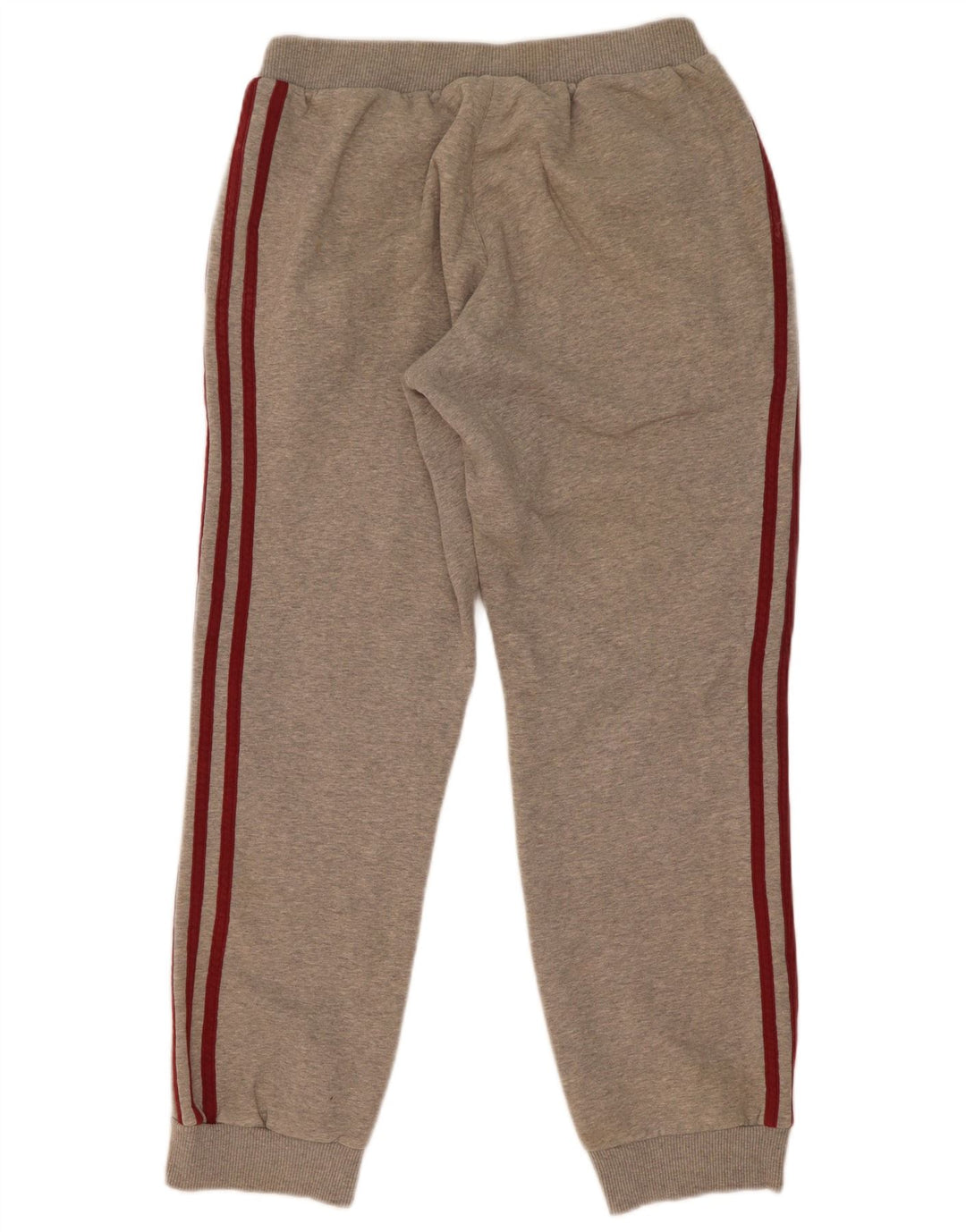 Adidas Mens Tracksuit Trousers Joggers Small Grey Cotton