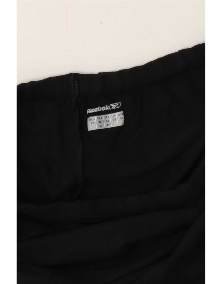 Reebok Womens Capri Tracksuit Trousers UK 12 Medium Black