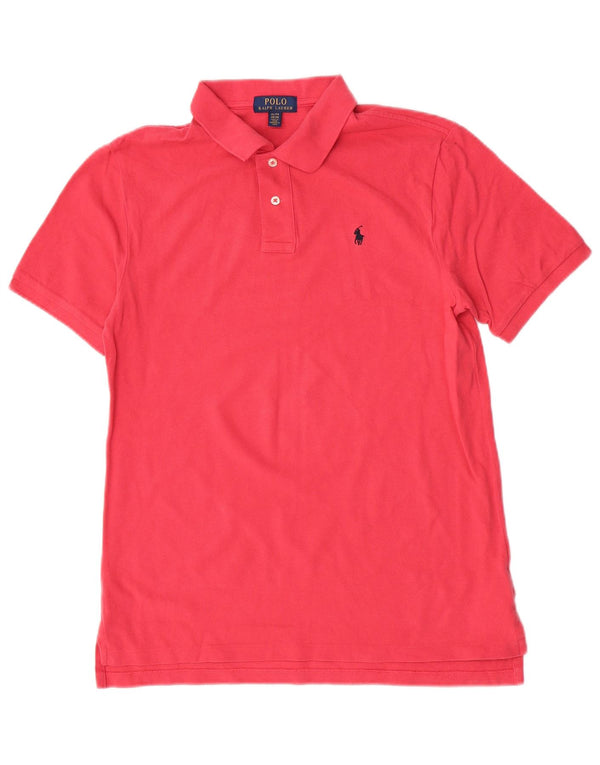 Polo Ralph Lauren Boys Shirt 15-16 Years XL Pink Cotton