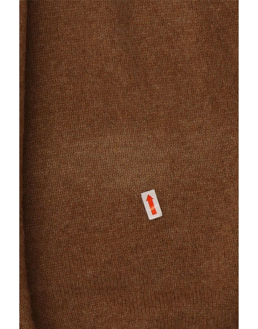 MARLBORO CLASSICS Mens Zip Neck Jumper Sweater 2XL Brown Wool