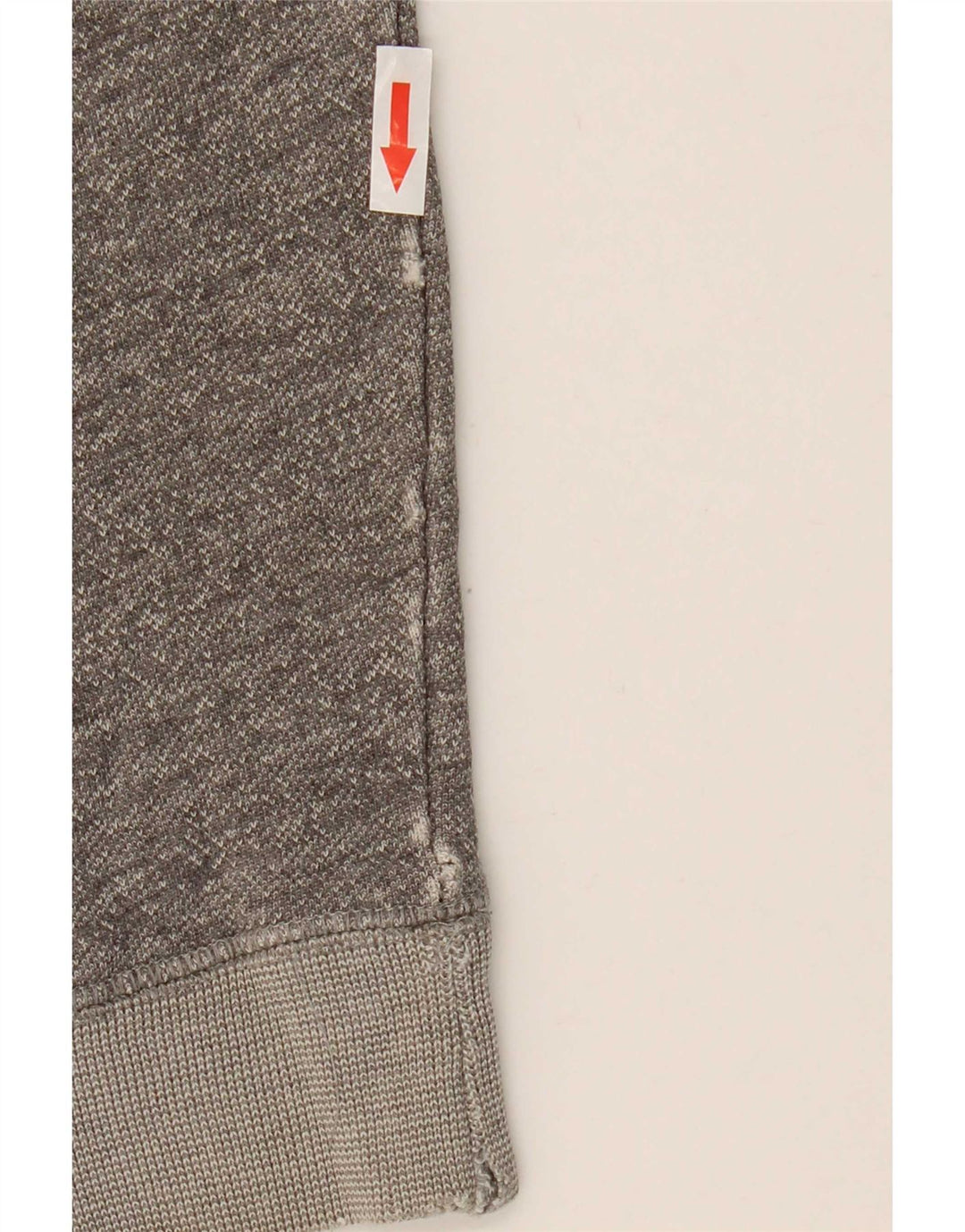 Jack Wills Womens Sweatshirt Jumper UK 12 Medium Grey Flecked Cotton