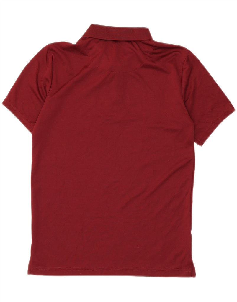 IZOD Boys Regular Polo Shirt 14-15 Years Large Burgundy Polyester Vintage Izod and Second-Hand Izod from Messina Hembry 