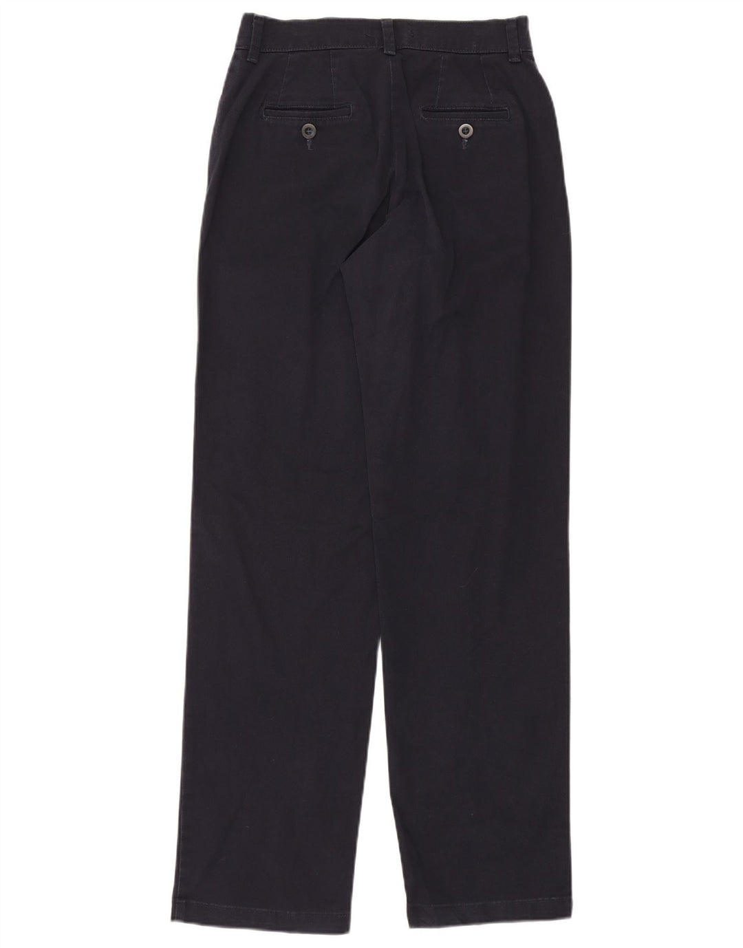 Lee Womens Straight Casual Trousers US 6 Medium W29 L33 Navy Blue Classic