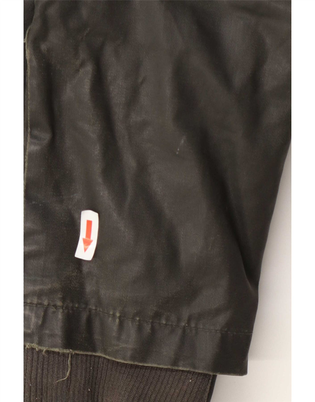 Threadbare Mens Hooded Waxed Cotton Jacket UK 40 Large Green