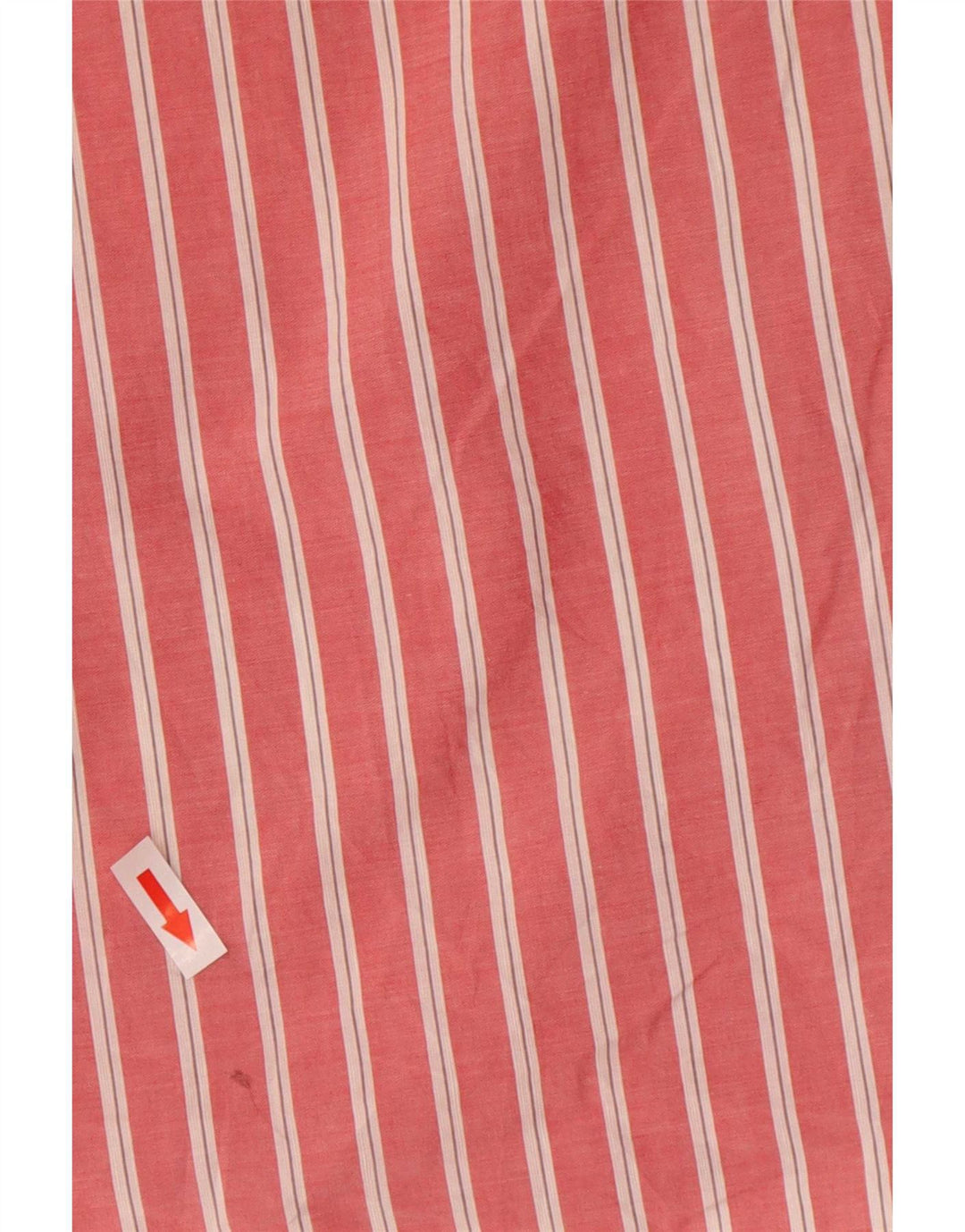 Massimo Dutti Mens Shirt Large Red Striped