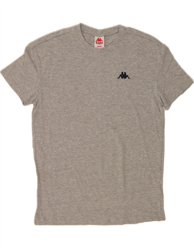 KAPPA Mens T-Shirt Top Medium Grey Flecked Cotton Vintage Kappa and Second-Hand Kappa from Messina Hembry 