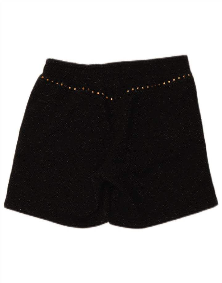 Freddy Womens Sport Shorts UK 6 XS Black Flecked Polyester