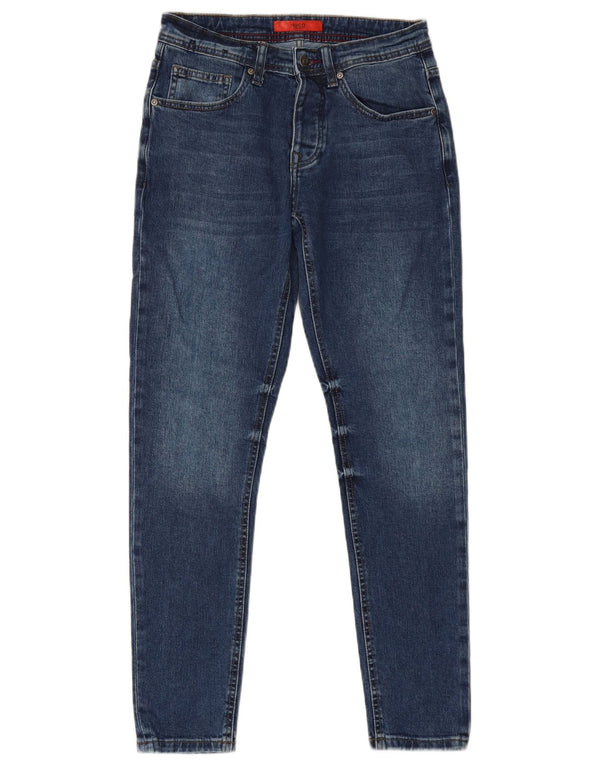 Hugo Boss Mens Skinny Jeans W31 L32 Blue Cotton