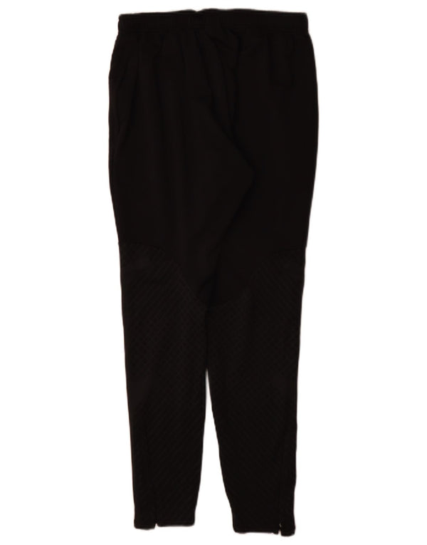 Nike Mens Dri Fit Tracksuit Trousers Small Black Geometric Polyester