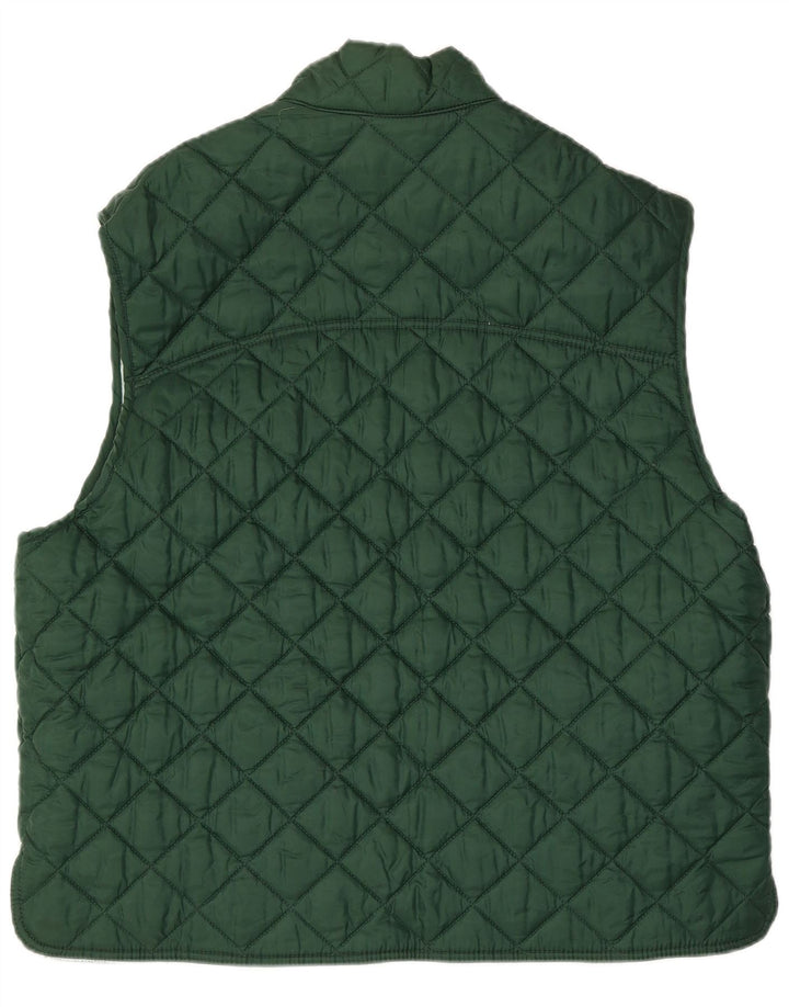 Roy Rogers Mens Reversible Gilet UK 42 XL Green Check
