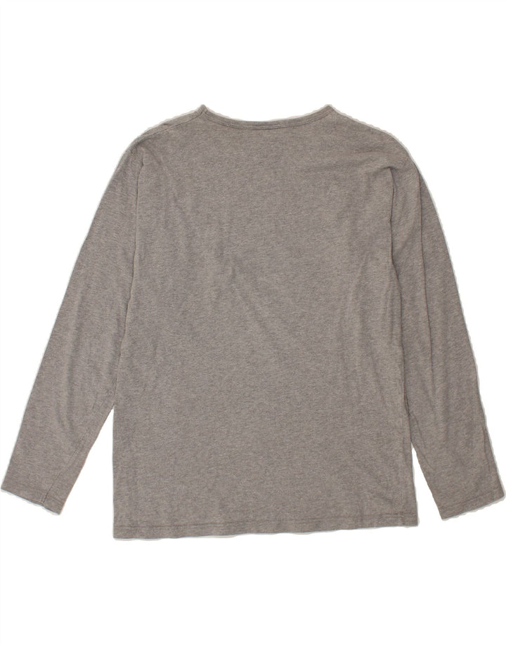 LEVI'S Boys Graphic Top Long Sleeve 13-14 Years Medium Grey Cotton Vintage Levi's and Second-Hand Levi's from Messina Hembry 