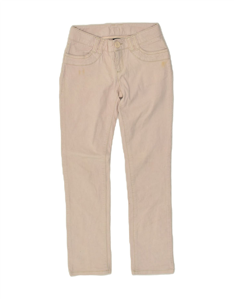 GAP Girls Straight Corduroy Trousers 7-8 Years W24 L25 Beige Cotton | Vintage Gap | Thrift | Second-Hand Gap | Used Clothing | Messina Hembry 