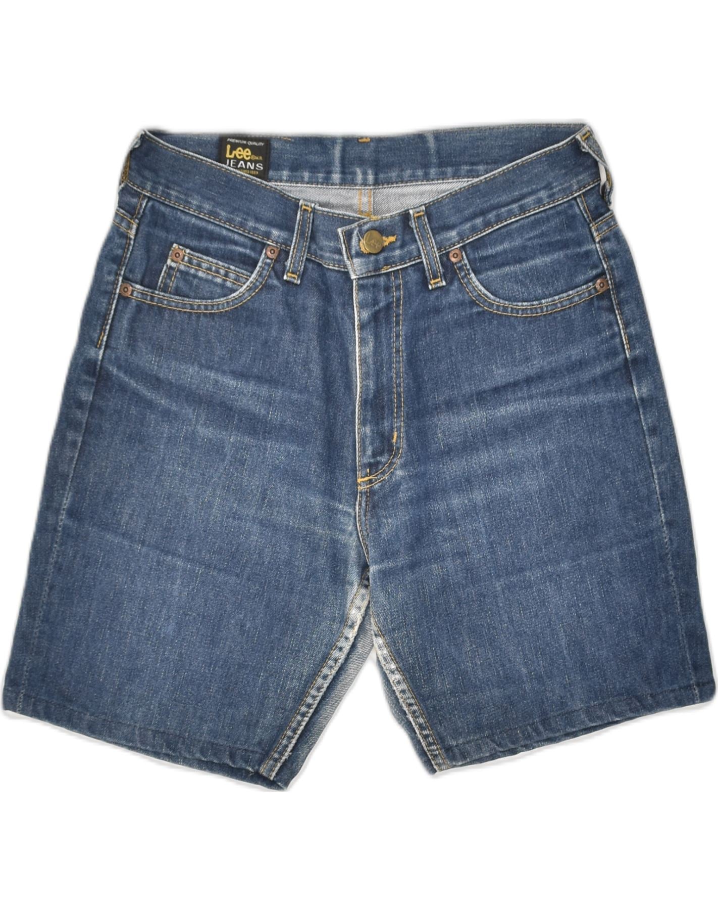 Mens lee hot sale denim shorts