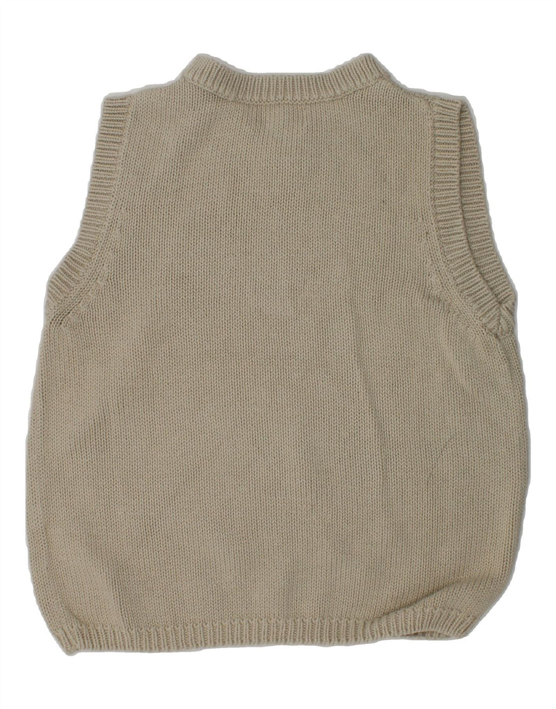 TIMBERLAND Boys Vest Tank Top 5-6 Years Beige Cotton | Vintage Timberland | Thrift | Second-Hand Timberland | Used Clothing | Messina Hembry 