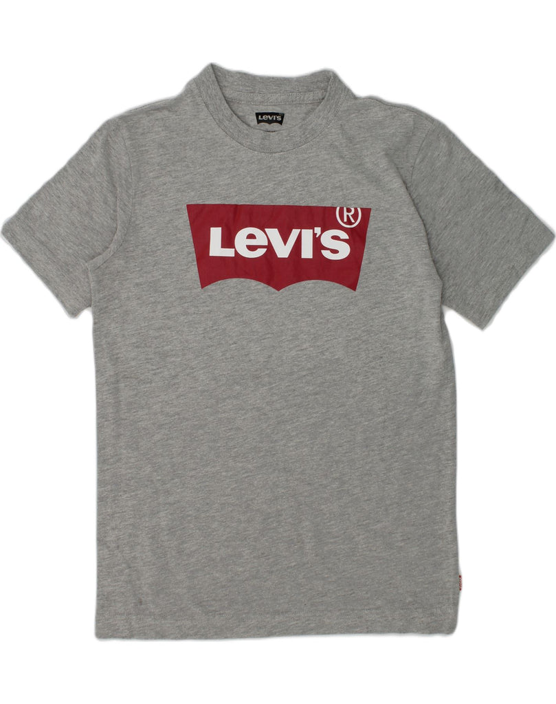 LEVI'S Boys Graphic T-Shirt Top 9-10 Years Grey | Vintage Levi's | Thrift | Second-Hand Levi's | Used Clothing | Messina Hembry 