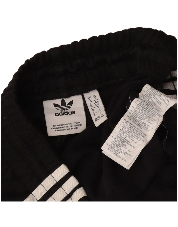 Adidas Mens Tracksuit Trousers Joggers Small  Black Polyester